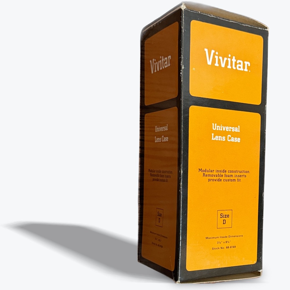 Vivitar Universal Lens Case Size D‎ Photography Camera Lens Protector